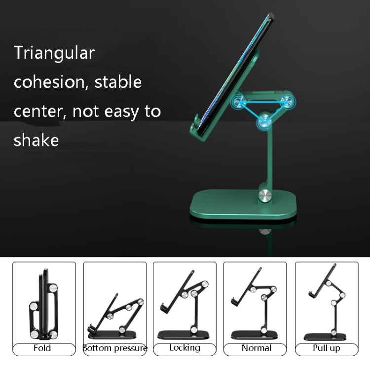 CYX-PH2 Mobile Phone Tablet Desktop Bracket Folding Telescopic Phone Bracket