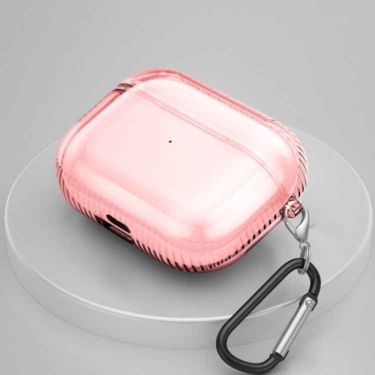 2 PCS Earphone Protective Cover TPU Airbag Transparent Protective Shell For AirPods Pro