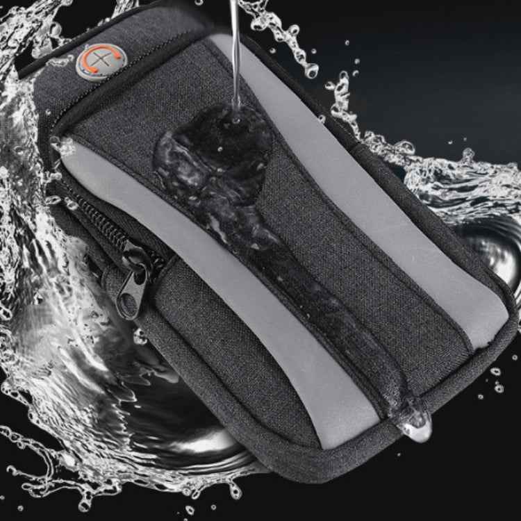 Oxford Cloth Waterproof Sports Running Fitness Wrist Arm Band for Smartphones 6 inch