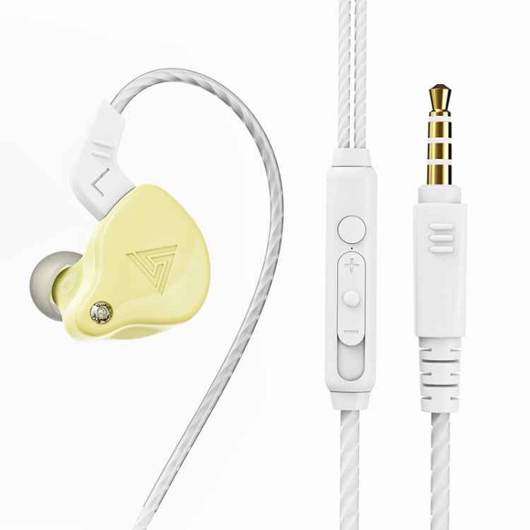 QKZ AK6 2 PCS  In-Ear 3.5mm Wired Subwoofer Sports Earphones