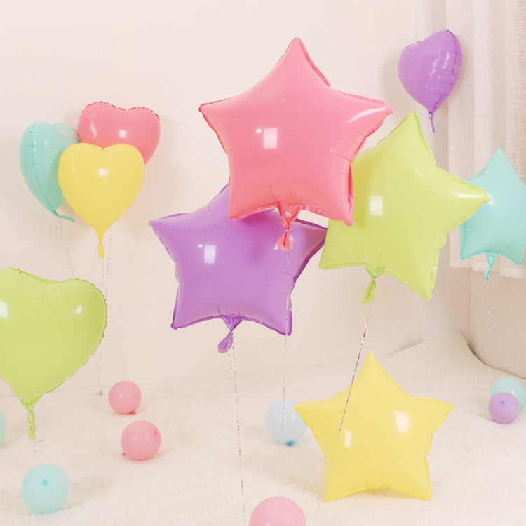 20 PCS Macaron Aluminum Film Balloons Birthday Wedding Party Supplies Random Style Color Delivery, Macaron Aluminum Film Balloons