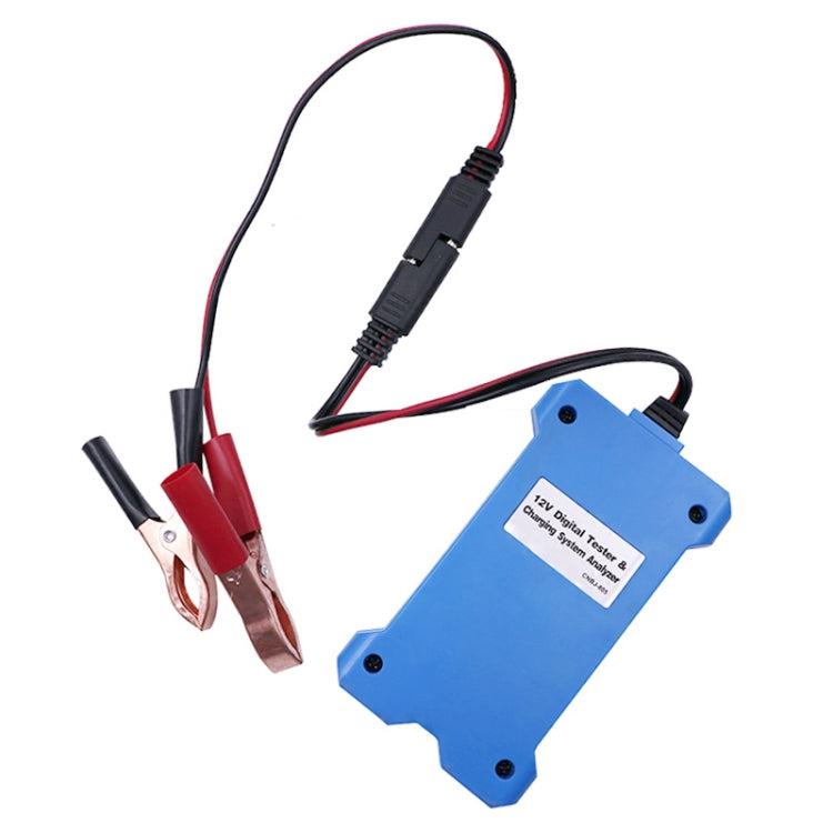 805A 12V Three-In-One Battery Tester Digital Display Tester, Blue, 12V