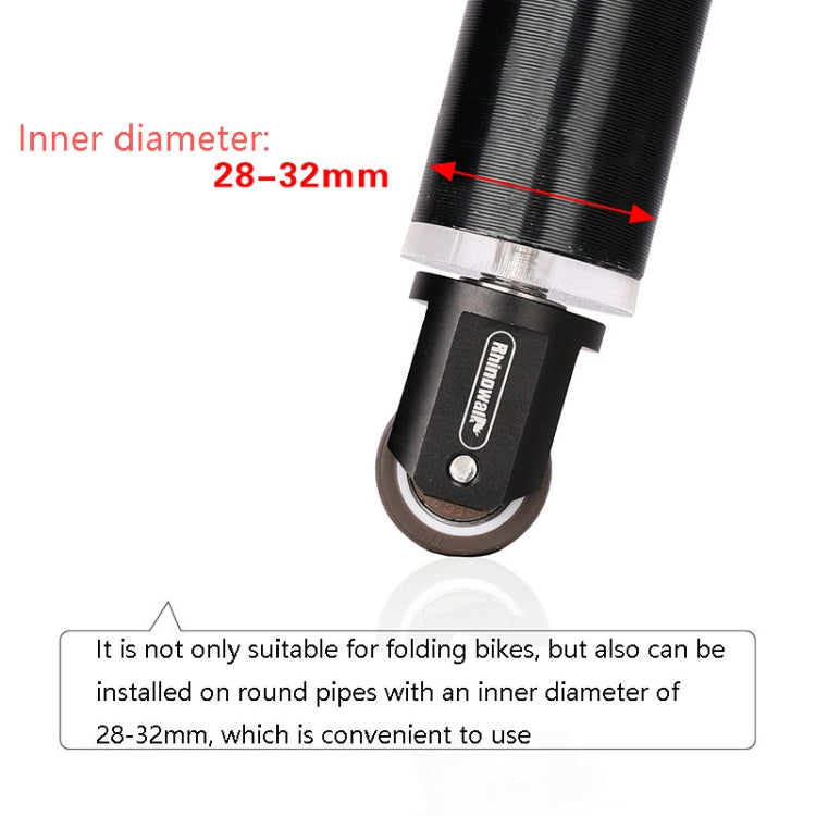 Rhinowalk RK19003 Bicycle Auxiliary Wheel Folding Bike Boost Universal Wheel, Random Color Delivery