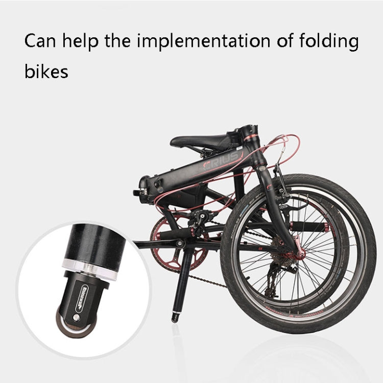 Rhinowalk RK19003 Bicycle Auxiliary Wheel Folding Bike Boost Universal Wheel, Random Color Delivery