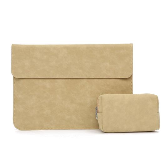 Horizontal Matte PU Laptop Bag