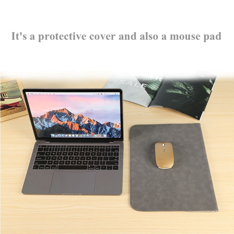 Horizontal Matte PU Laptop Bag