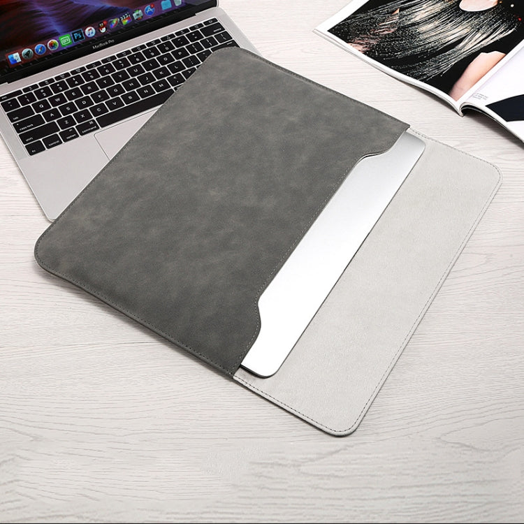 Horizontal Matte PU Laptop Bag