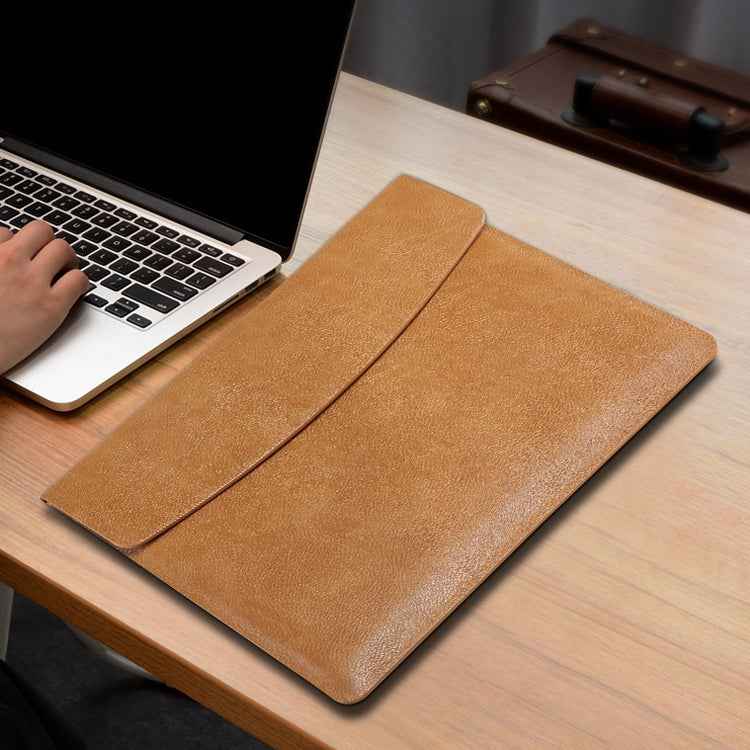 Horizontal Litchi Texture Laptop Bag Liner Bag For MacBook