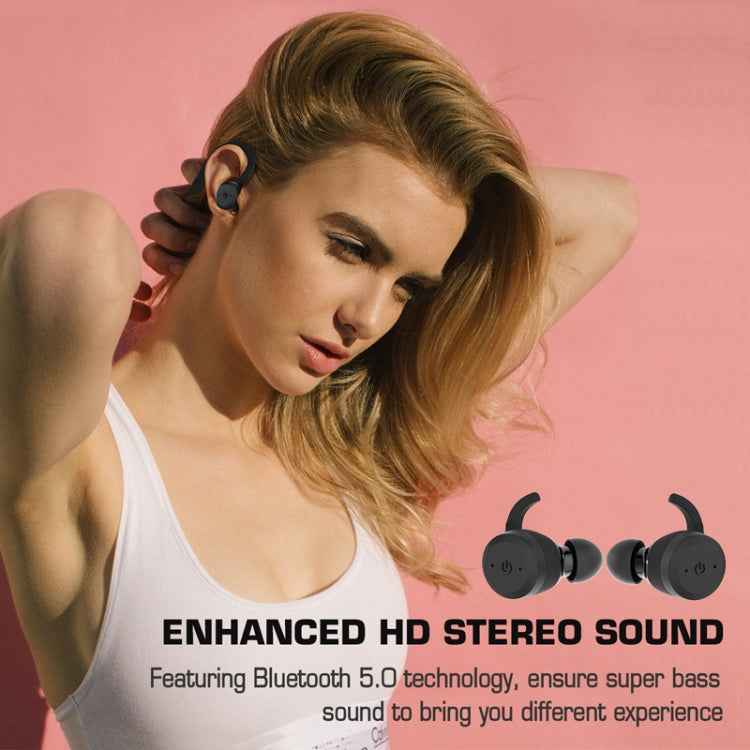 BE1032 Ear-mounted Waterproof Sports TWS Wireless Bluetooth Earphone