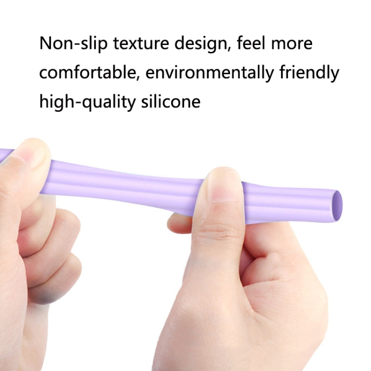 2 Sets 5 In 1 Stylus Silicone Protective Cover + Two-Color Pen Cap + 2 Nib Cases Set, For Apple Pencil 1 (Orange), For Apple Pencil 1 (Matcha Green), For Apple Pencil 1 (Pink), For Apple Pencil 1 (Black), For Apple Pencil 1 (Blue)                      ...