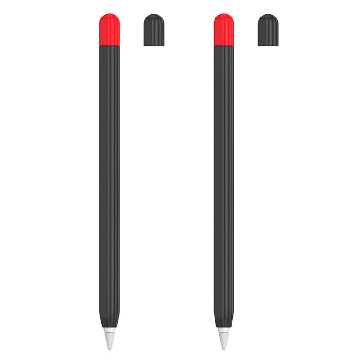 2 Sets 5 In 1 Stylus Silicone Protective Cover + Two-Color Pen Cap + 2 Nib Cases Set, For Apple Pencil 1 (Orange), For Apple Pencil 1 (Matcha Green), For Apple Pencil 1 (Pink), For Apple Pencil 1 (Black), For Apple Pencil 1 (Blue)                      ...