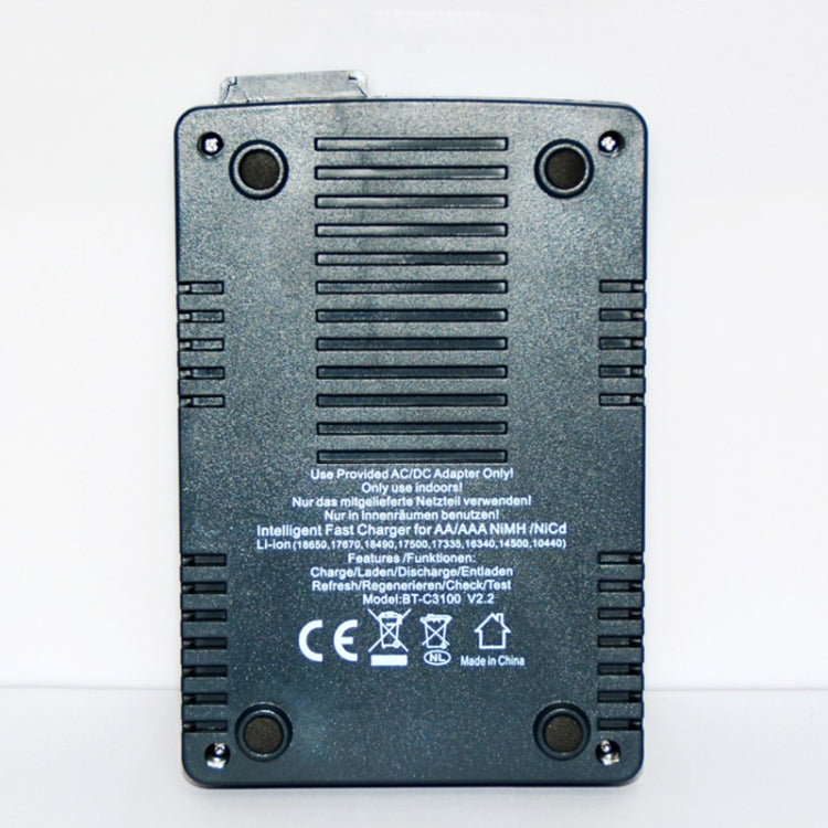 OPUS BT-C3100 Smart Smart Digital Intelligent 4-Slot Battery Charger, EU Plug, US Plug, UK Plug