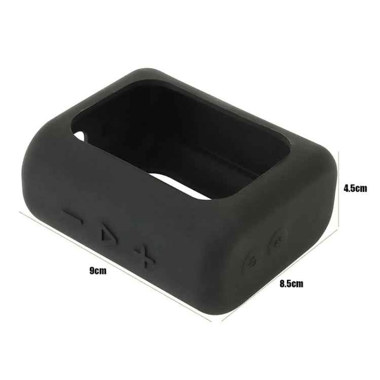 For JBL GO3 Bluetooth Speaker Silicone Cover Portable Protective Case with Carabiner