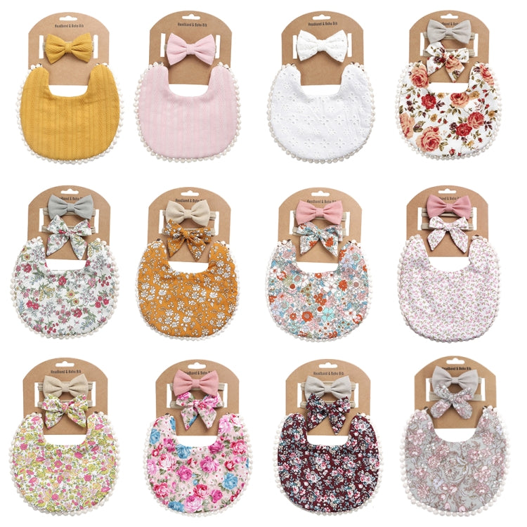 Baby Linen Cotton Printed Double-sided Saliva Towel Headband Set, DP021-1, DP021-2, DP021-3, DP021-4, DP021-5, DP021-6, DP021-7, DP021-13, DP021-9, DP021-10, DP021-11, DP021-12