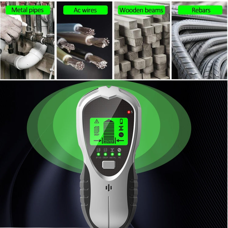 SH201 4 In 1 Multifunctional Digital Metal Detector Wall Detector
