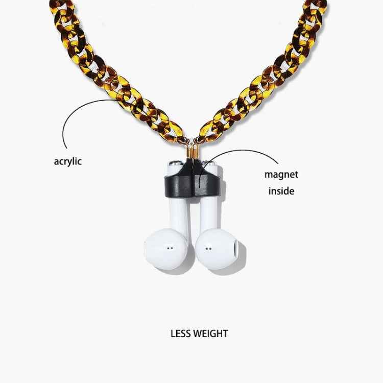 Wireless Earphones Acrylic Strong Magnetic Anti-Lost Chain For AirPods