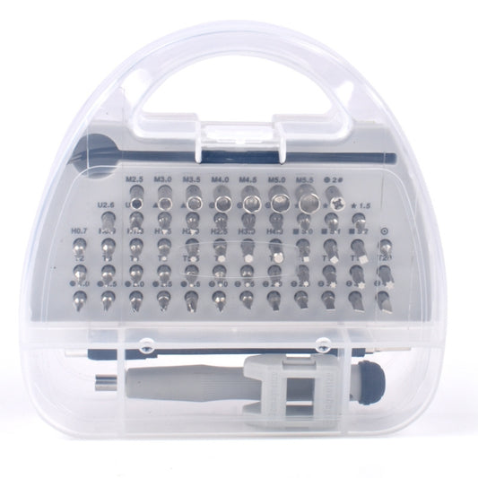 Weeks 58 in 1 Chrome Vanadium Steel Mobile Phone Repair And Disassembly Tool Screwdriver Set, 58 in 1