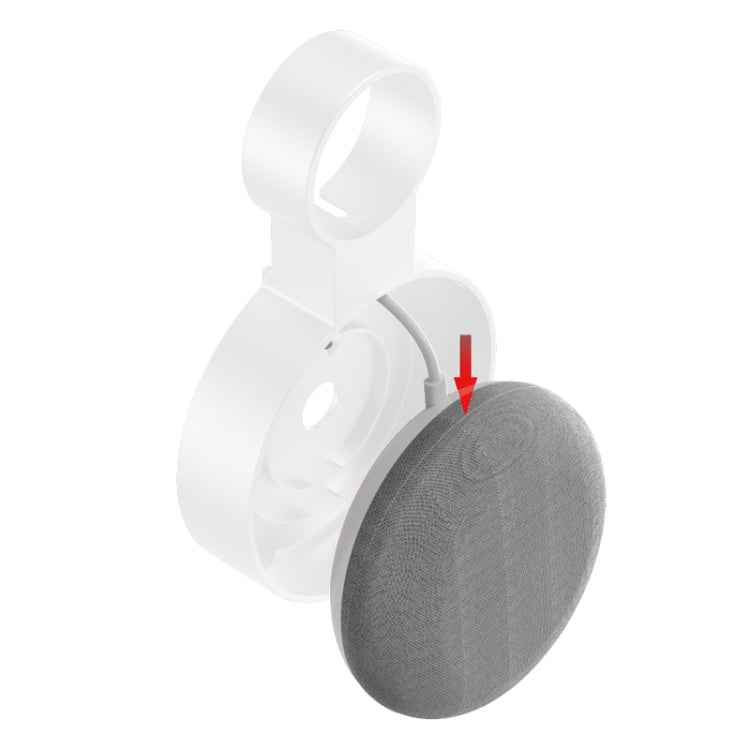 Wall-Mounted Bracket Power Cable Storage For Goole Nest Mini US Plug