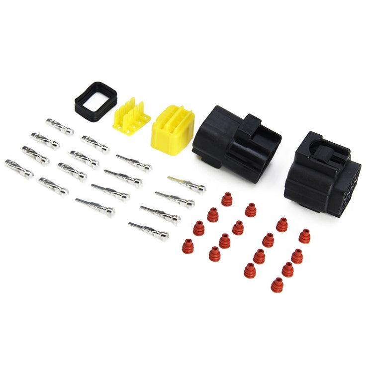 4 Sets  DJ70816Y 8 Holes Automobile Waterproof Plug Connector Automobile Plug-In Oil Pump Wiring Harness Generator Plug Set
