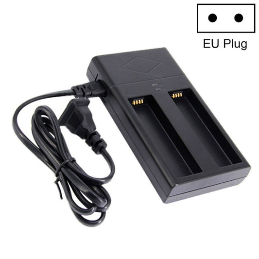 Jinnet 2 PCS Smart Dual Charge Handheld Gimbal Camera Battery Charger For DJI/Osmo, EU Plug, US Plug