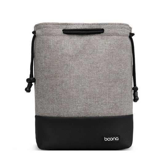 Baona Waterproof Micro SLR Camera Bag Protective Cover Drawstring Pouch Bag, Small Gray, Medium Gray, Large Gray