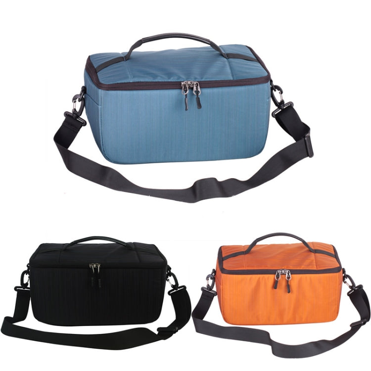 333 SLR Camera Storage Bag Digital Camera Photography Bag, Blue, Black, Orange