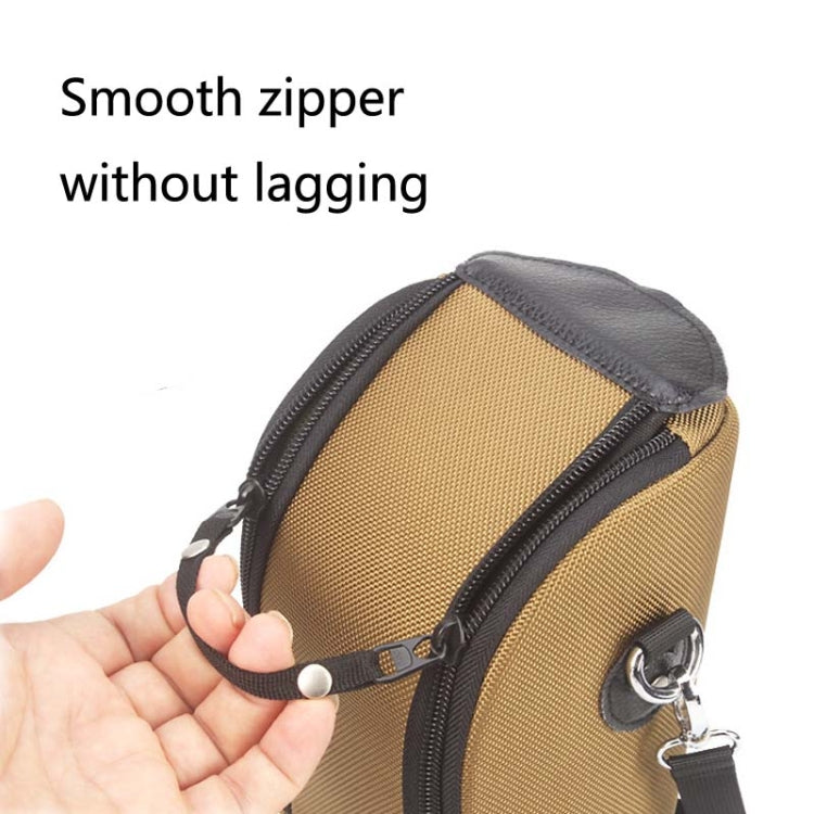 DULUDA 302 Breathable Waterproof And Shockproof Telephoto Camera Lens Bag, Khaki, Gray Black
