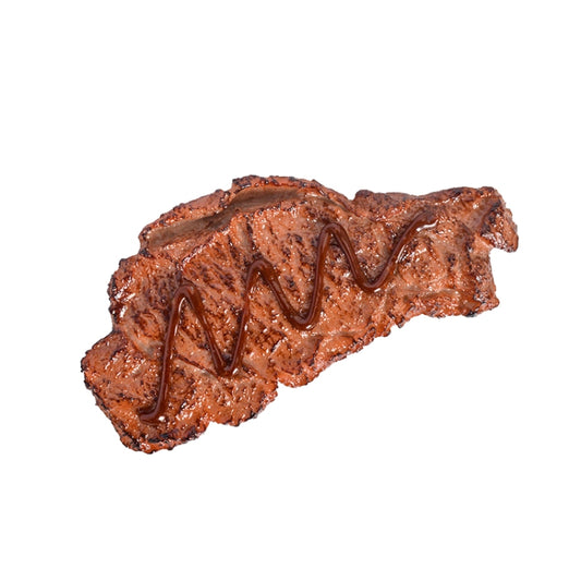 Simulation Food Model Photo Photography Props, 1 PC Brushed Steak, 1 PC Fragrant Steak, 1 PC Linger Steak, 2 PCS Chicken Wings, 3 PCS Squid, 3 PCS Pork Mouth, 3 PCS Poached Egg, 3 PCS Hot Dog, 4 PCS Mushroom, 4 PCS Corn, 4 PCS Broccoli, 10 PCS Root    ...
