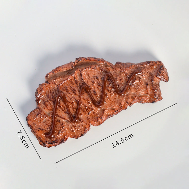Simulation Food Model Photo Photography Props, 1 PC Brushed Steak, 1 PC Fragrant Steak, 1 PC Linger Steak, 2 PCS Chicken Wings, 3 PCS Squid, 3 PCS Pork Mouth, 3 PCS Poached Egg, 3 PCS Hot Dog, 4 PCS Mushroom, 4 PCS Corn, 4 PCS Broccoli, 10 PCS Root    ...