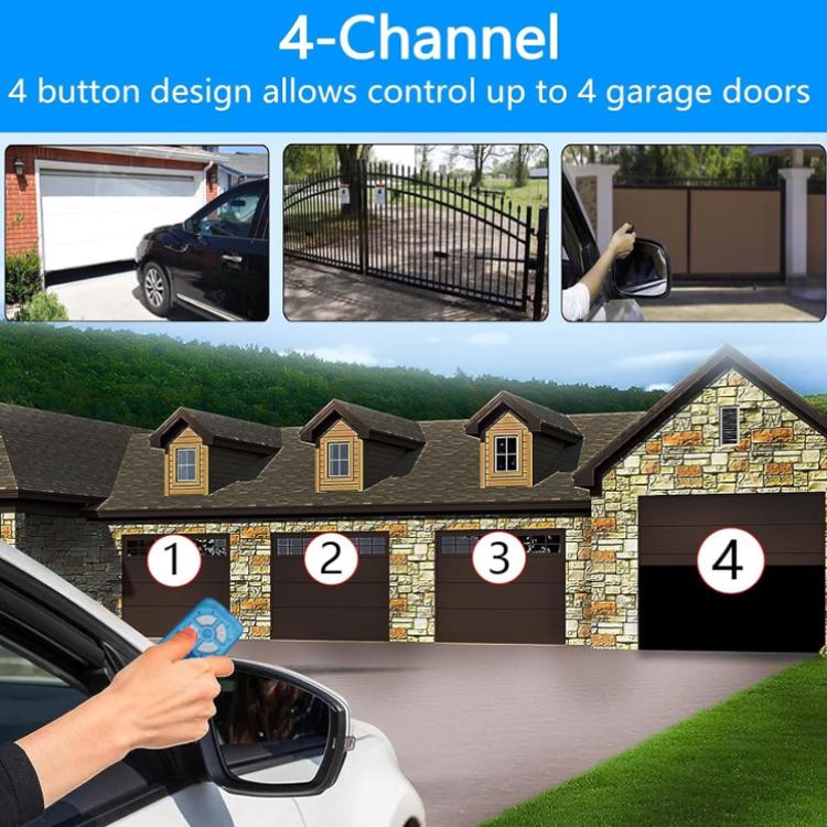 For ATA PTX4 CRX-1 / CRX-2 433.92MHz Garage Door Remote Control