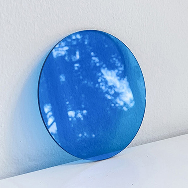 Blue Ball Magic Square Studio Background Ornament Photo Props, Translucent Blue Round Sheet, Translucent Blue Cross Circle, Blue Round Acrylic Ornament, Blue Square Acrylic Ornament, Acrylic Clock, Translucent Acrylic Clock, Blue Ball Rubik Cube       ...