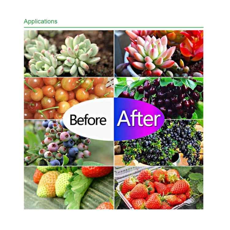 Ultra-Thin LED Plant Light, Full Spectrum COB Growth Light, Vegetable, Fruit & Flower Greenhouse Fill Light With Plug, 50W UK Plug, 100W UK Plug, 150W UK Plug, 50W US Plug, 100W US Plug, 150W US Plug, 50W EU Plug, 100W EU Plug, 150W EU Plug, 50W AU Plu...