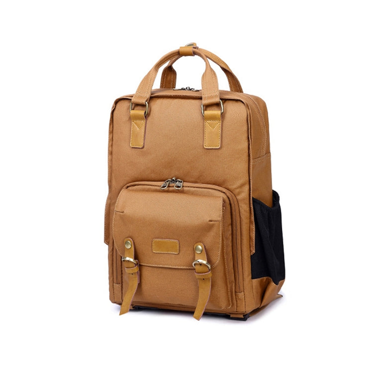272 Wearable Shoulder Camera Bag Waterproof SLR Digital Camera Bag, Khaki, Green