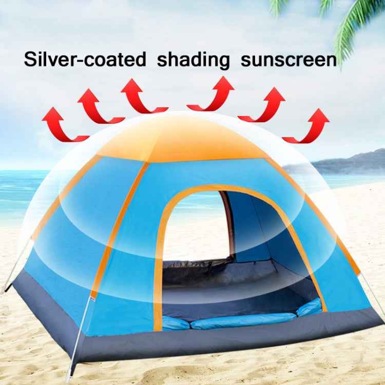 Outdoor Camping Beach Rainproof Sun-proof Automatic Quick Install Tent, For Single People, For Double People, For 3-4 People