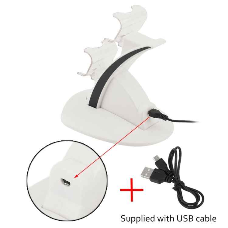 IPLAY LED Micro Dual Controller Holder Charger 2 LED Micro USB Handle Fast Charging Dock Station Stand Charger for PS4 Controller