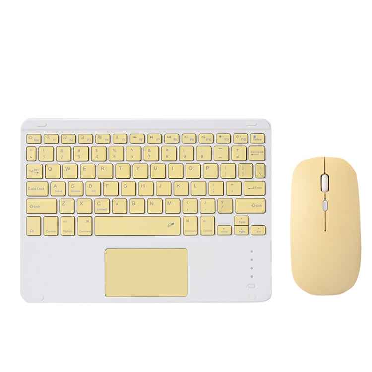 871 9.7 Inch Portable Wireless Bluetooth Keyboard With Touch Screen IPad + Mouse Set for iPad
