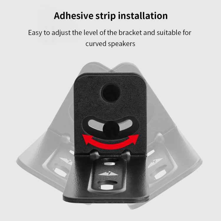 Universal Wall Bracket Non-Slip Storage Bracket for Long Strip Speaker