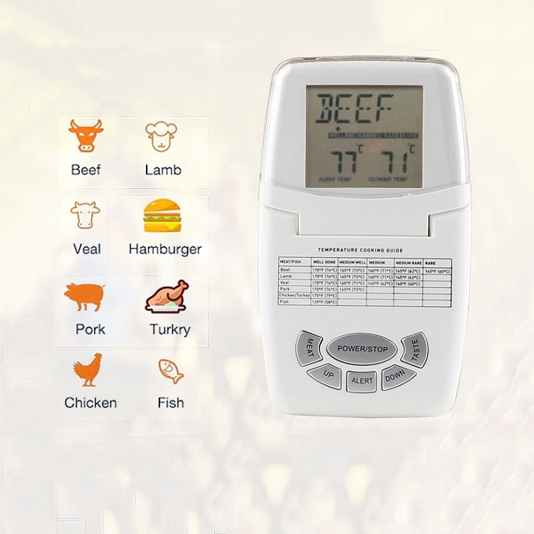 TS-84 Kitchen Electronic Digital Food Thermometer Baking Barbecue Thermometer