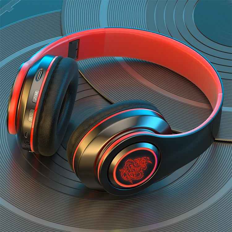 B39 Wireless Bluetooth Headset Subwoofer With Breathing Light Support TF Card