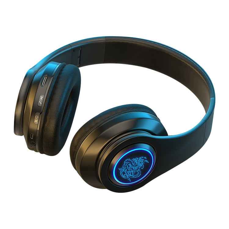 B39 Wireless Bluetooth Headset Subwoofer With Breathing Light Support TF Card