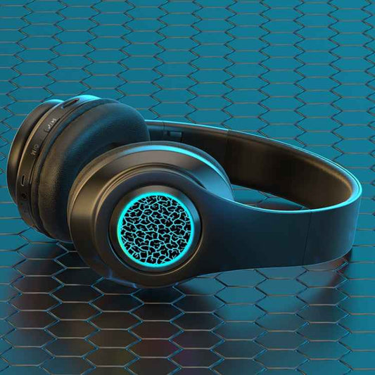 B39 Wireless Bluetooth Headset Subwoofer With Breathing Light Support TF Card