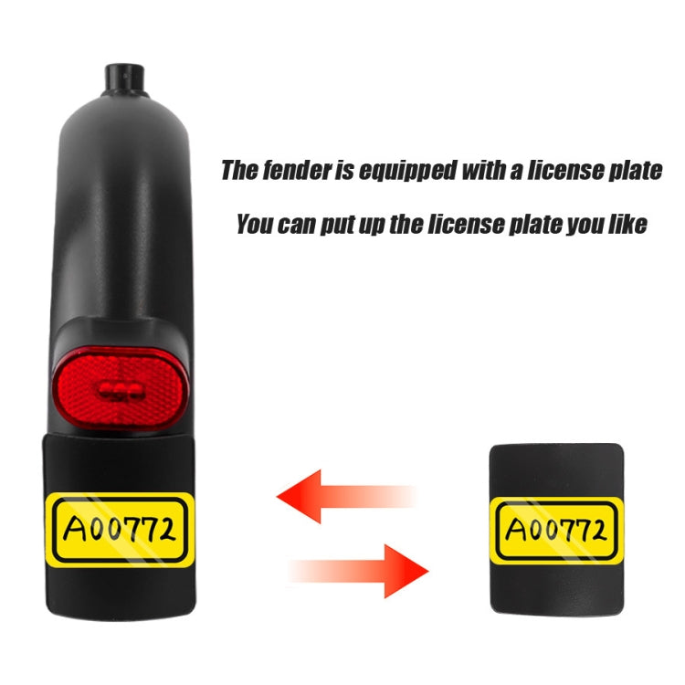 X0130 Electric Scooter Rear Fenders Bracket Tail Light Screw Cap Tool Set For Xiaomi Mijia M365 Pro 2, Black Suit, Red Suit