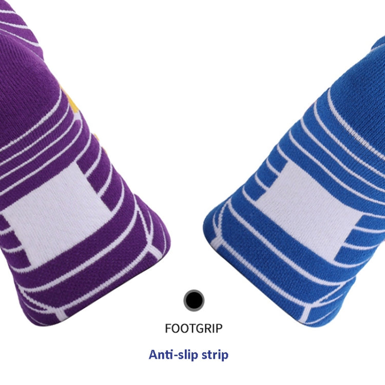 Men Terry Non-Slip Mid-Tube Sports Socks Basketball Socks, Adult  Free Size, Childrens Free Size