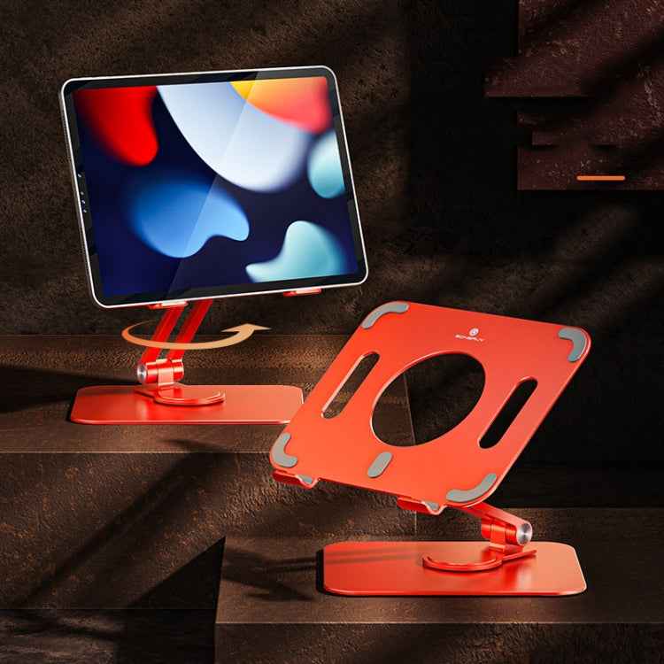 Boneruy L04mini 360 Degree Rotating Aluminum Alloy Tablet Laptop Holder