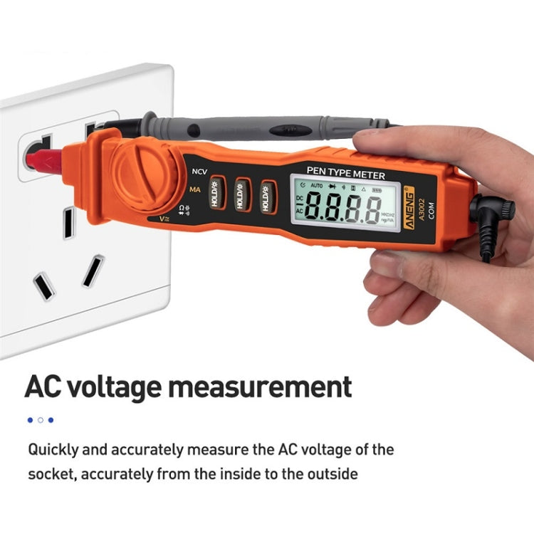ANENG A3002 Multi-Function Pen-Type High-Precision Smart Multimeter, A3002