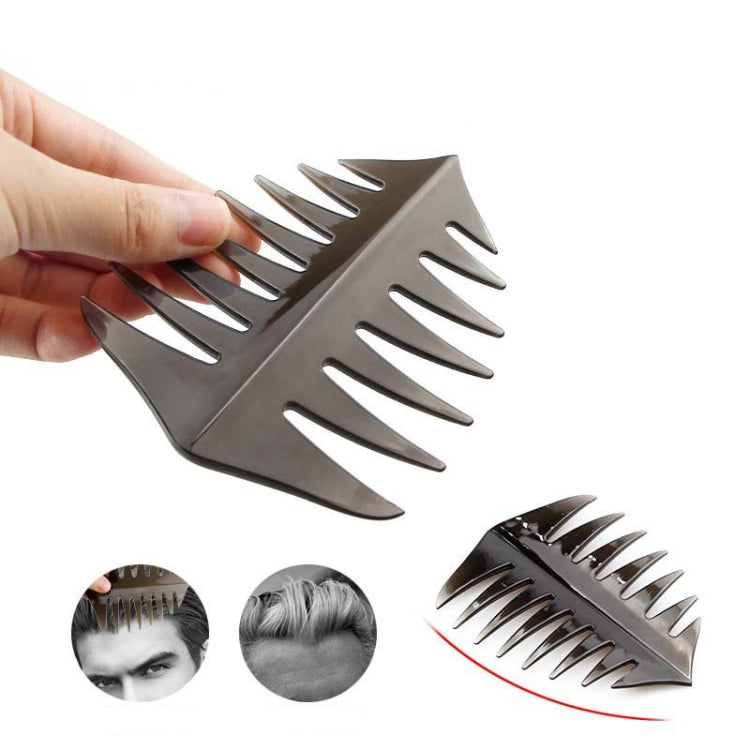 Beard Template Right-Angle Comb Men Retro Back Hair Comb, NO.6, NO.7, NO.12, NO.13, NO.14