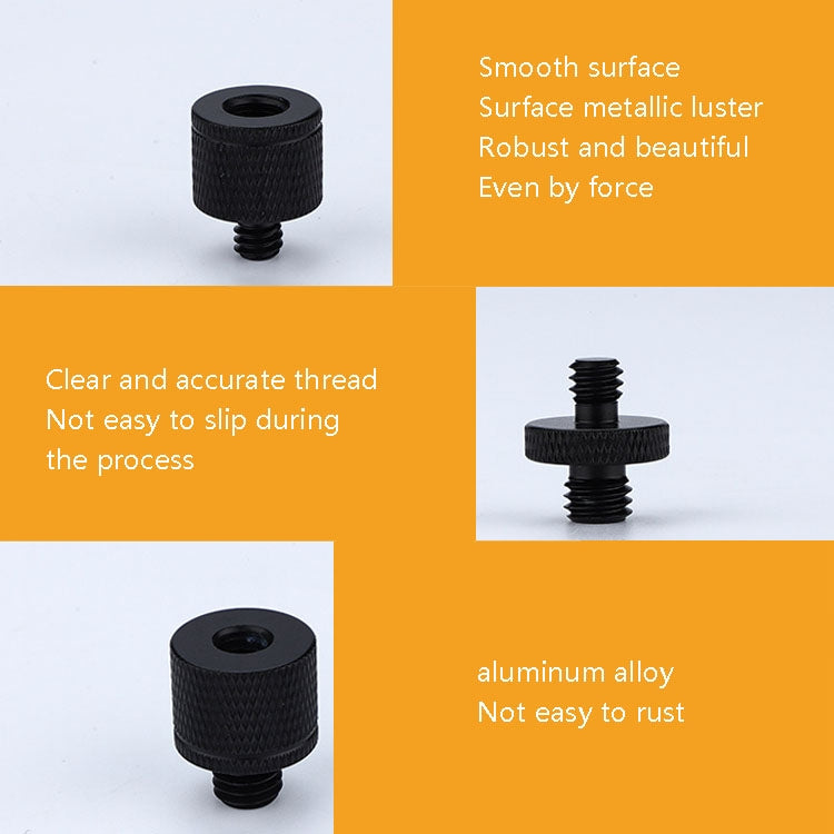 4 PCS Screw Adapter, A18 1/4 Female to M4 Male Screw, A19 1/4 Female to M5 Male  Screw, A20 1/4 Female to M6 Male  Screw, A21 1/4 Female to M8 Male  Screw, A22 1/4 Female to M10 Male  Screw, A23 1/4 Female to M12 Male  Screw, A24 1/4 Male to M4 Male Sc...