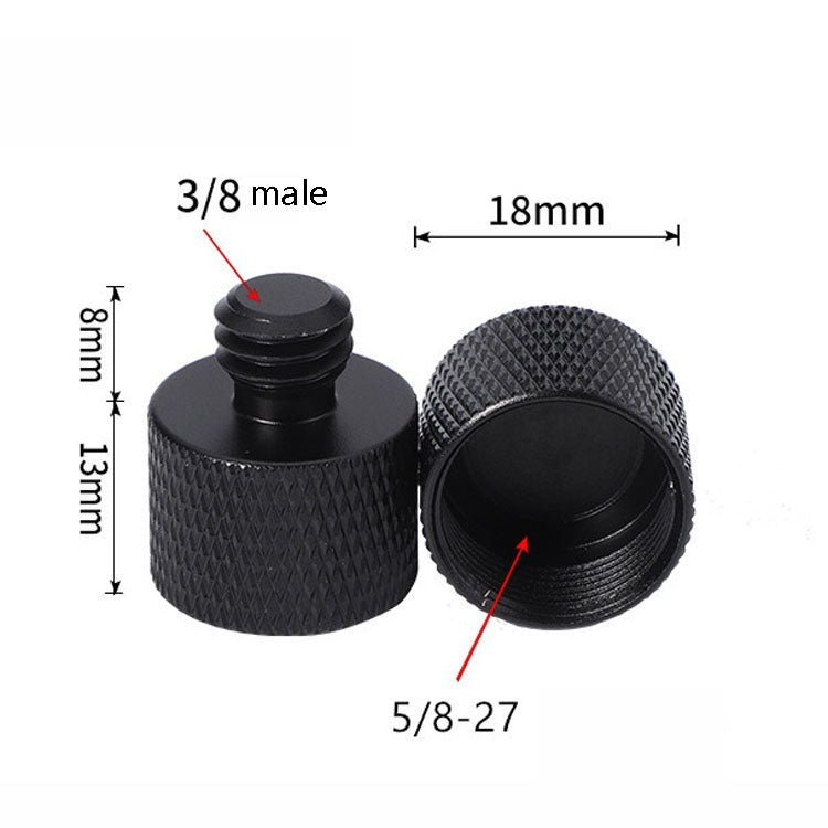 4 PCS 5/8 Female to 3/8 Male Adapter Screw, 5/8 Female to 3/8 Male Screw
