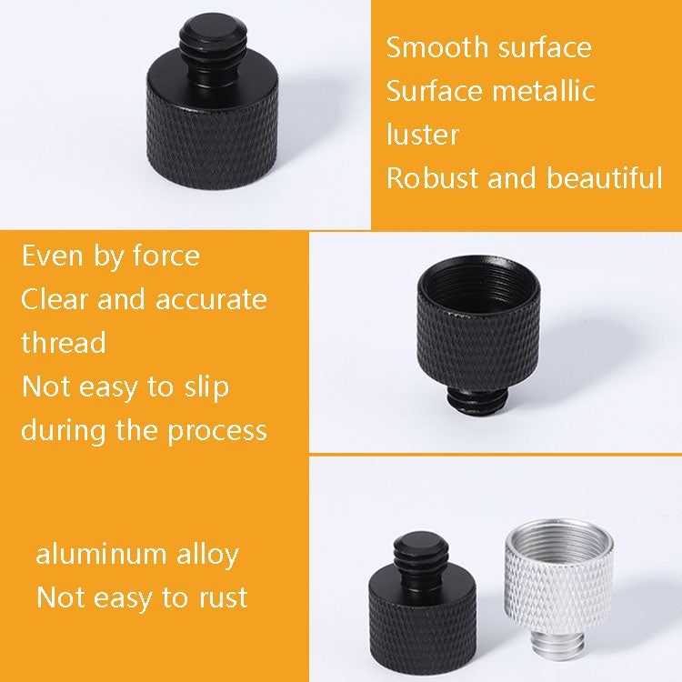 4 PCS 5/8 Female to 3/8 Male Adapter Screw, 5/8 Female to 3/8 Male Screw