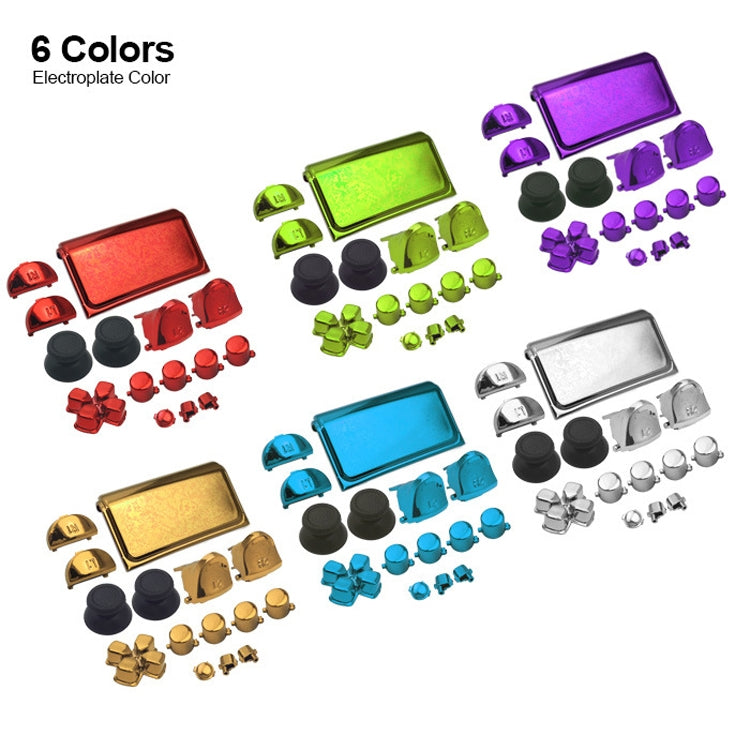 Electroplating Button Set For PS4 Slim